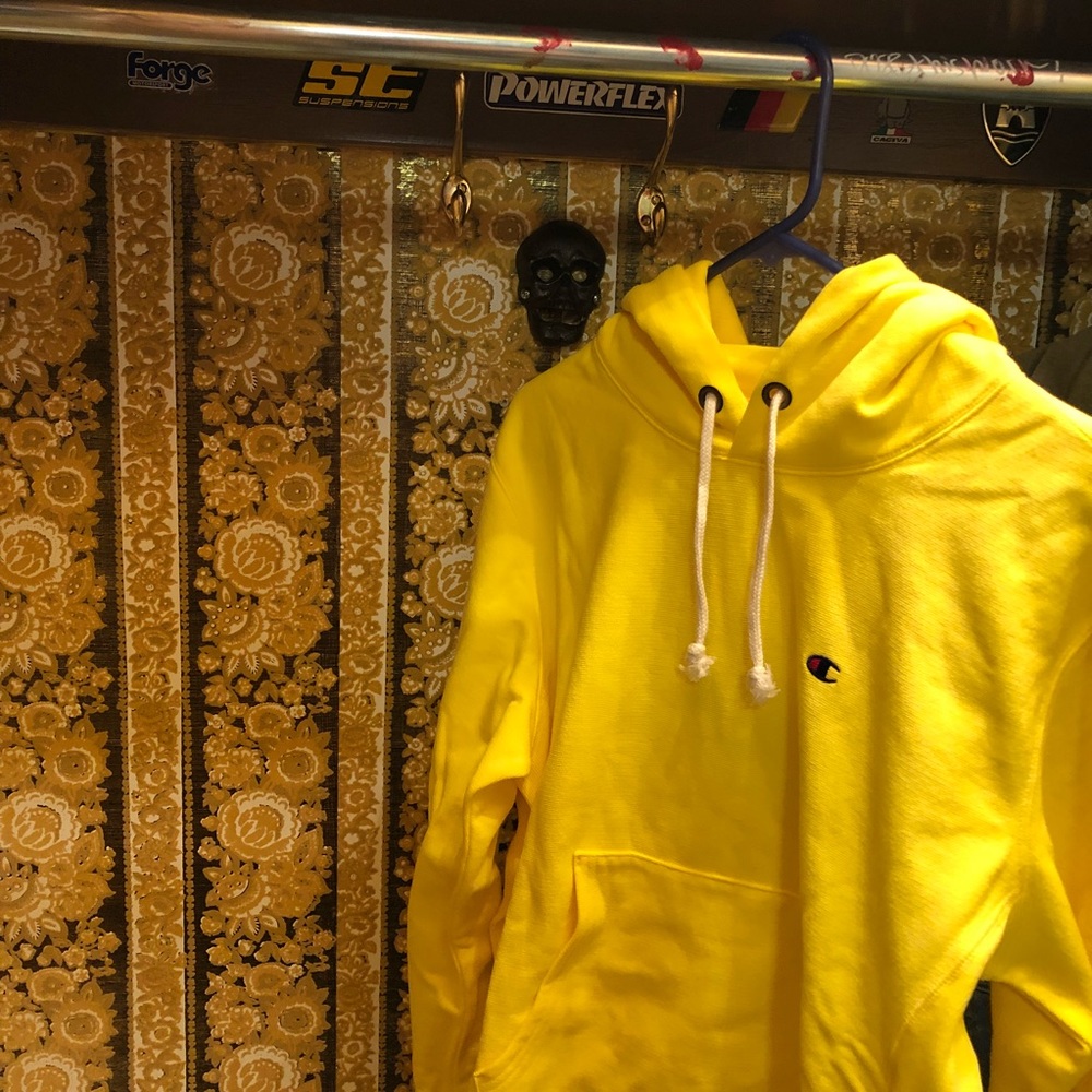 Champion -Reverse Weave- hoodie. (L)arge